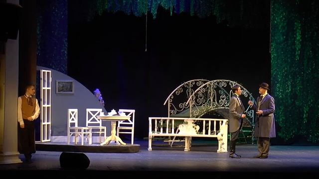 сцена из муздрамы "Первая любовь" по повести И. Тургенева, в роли графа Малевского актер Эд Рябинин смотреть онлайн