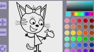 Три КОТА- Раскраска Коржика, Карамельки и Компота. МуЛьтИк ИгРоВоЙ ДлЯ ДеТеЙ ВеСелЫй