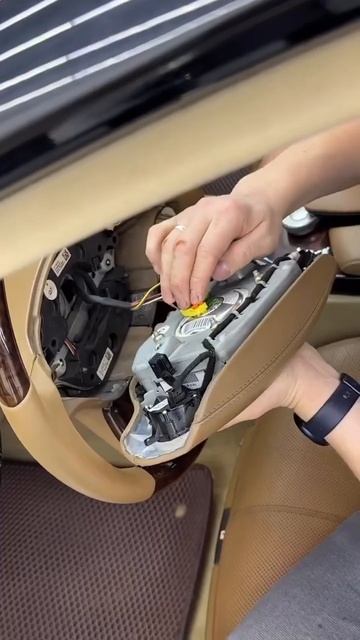 Mercedes Benz W221 перетяжка руля смотреть онлайн