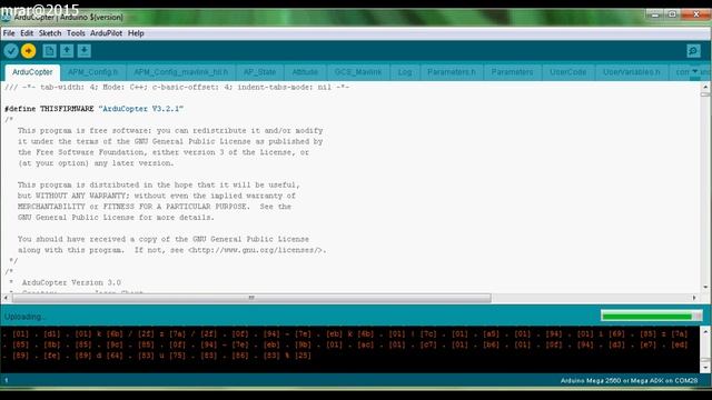 APM 2.5 (ArduPilot/ArduCopter)Tutotial 1 Compile and Burn ArduCopter Firmware Using Arduino смотреть онлайн