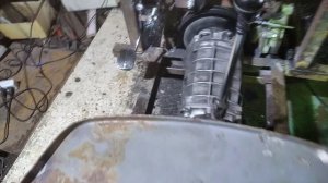 Ременное сцепление самодельного минитрактора