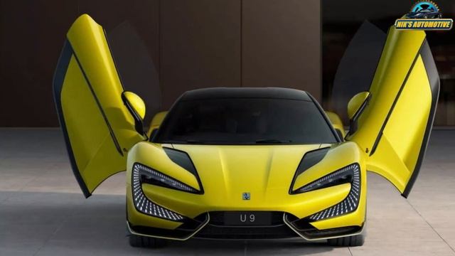 BYD YangWang U9 Electric Supercar Launched At 2023 Shanghai Auto Show - Full Interior Exterior смотреть онлайн