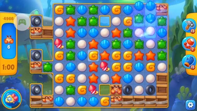 Fishdom level 4966 смотреть онлайн