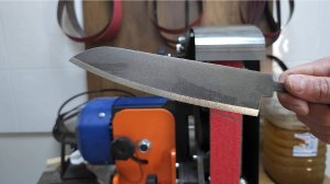 Делаю сантоку из стали QPM53, часть первая