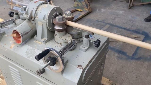 Круглопалочный станок FS-60 в работе смотреть онлайн