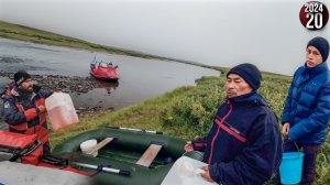 В гостях у ненцев - суровая жизнь. Полярный Урал. Спуск, весь день под дождем. Побежала палатка. 20с