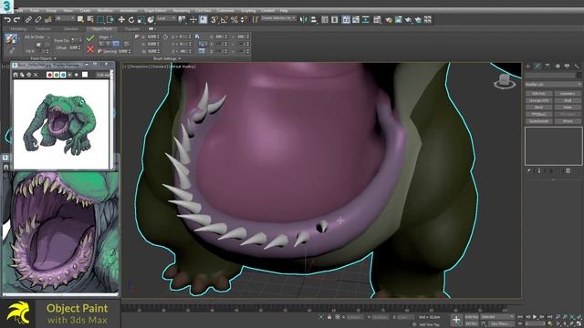 Object Paint with 3ds Max смотреть онлайн