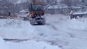 работа на бульдозере