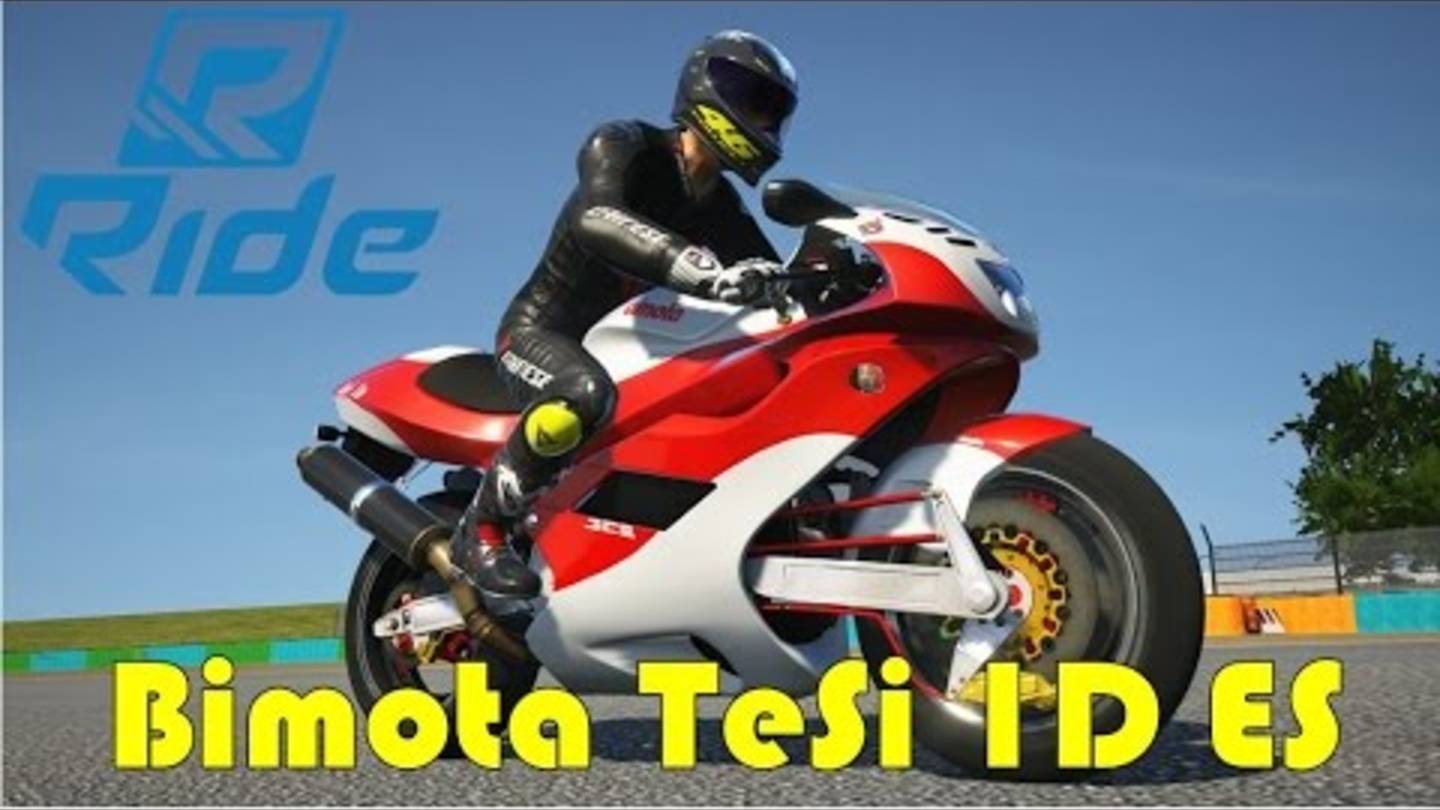 Bimota Tesi 1D ES мотоцикл БЕЗ телескопической вилки, как? Спортбайк бимота мотоцикл будущего смотреть онлайн