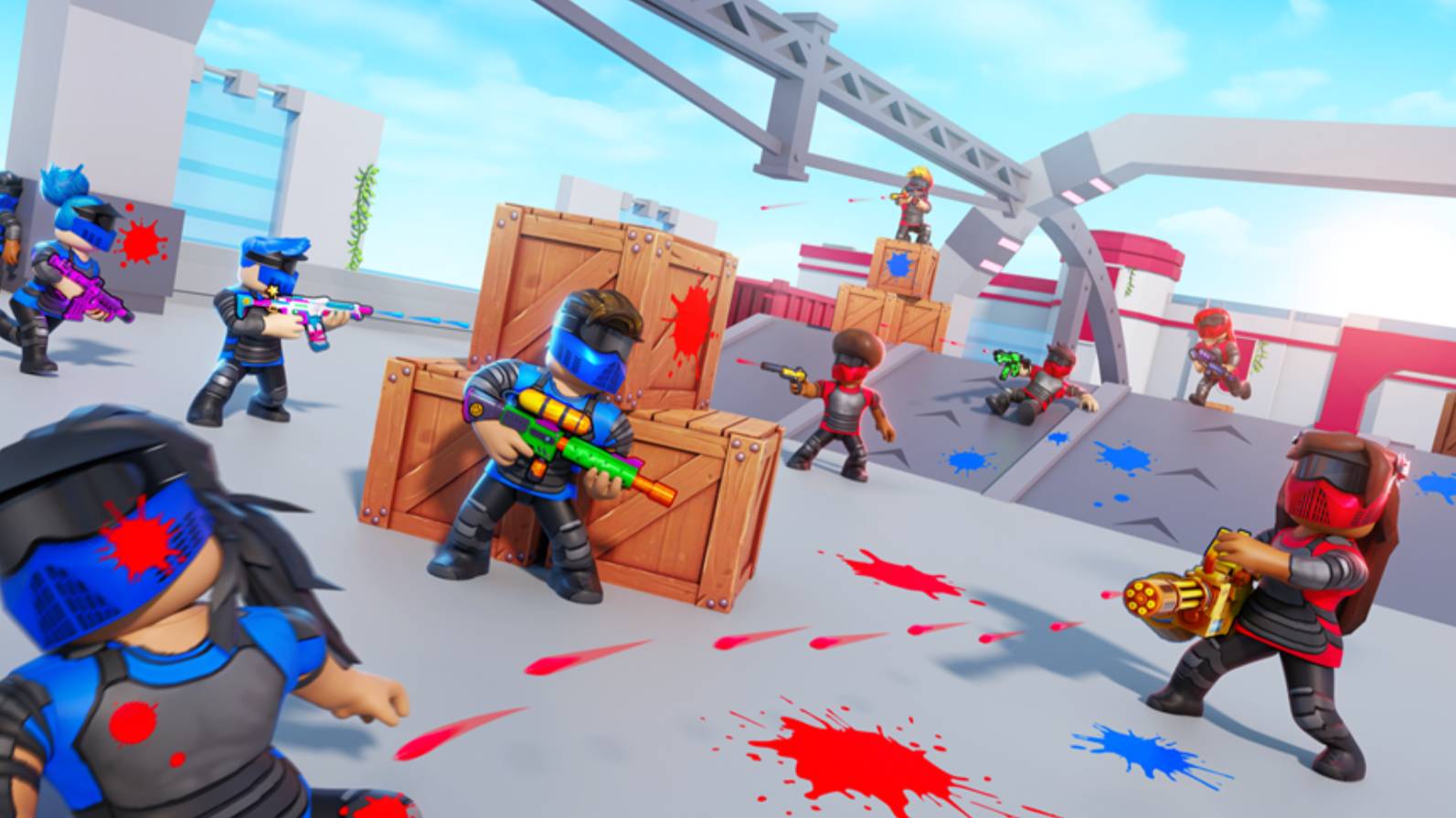 Играю в пеинт больную войну! смотреть онлайн