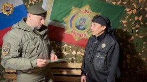 Апти Алаудинов «АХМАТ». Награждение Елены Николаевны