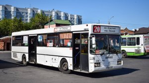 Автобус Mercedes-Benz O405 (К 006 ХВ 22). Покатушки по Барнаулу.