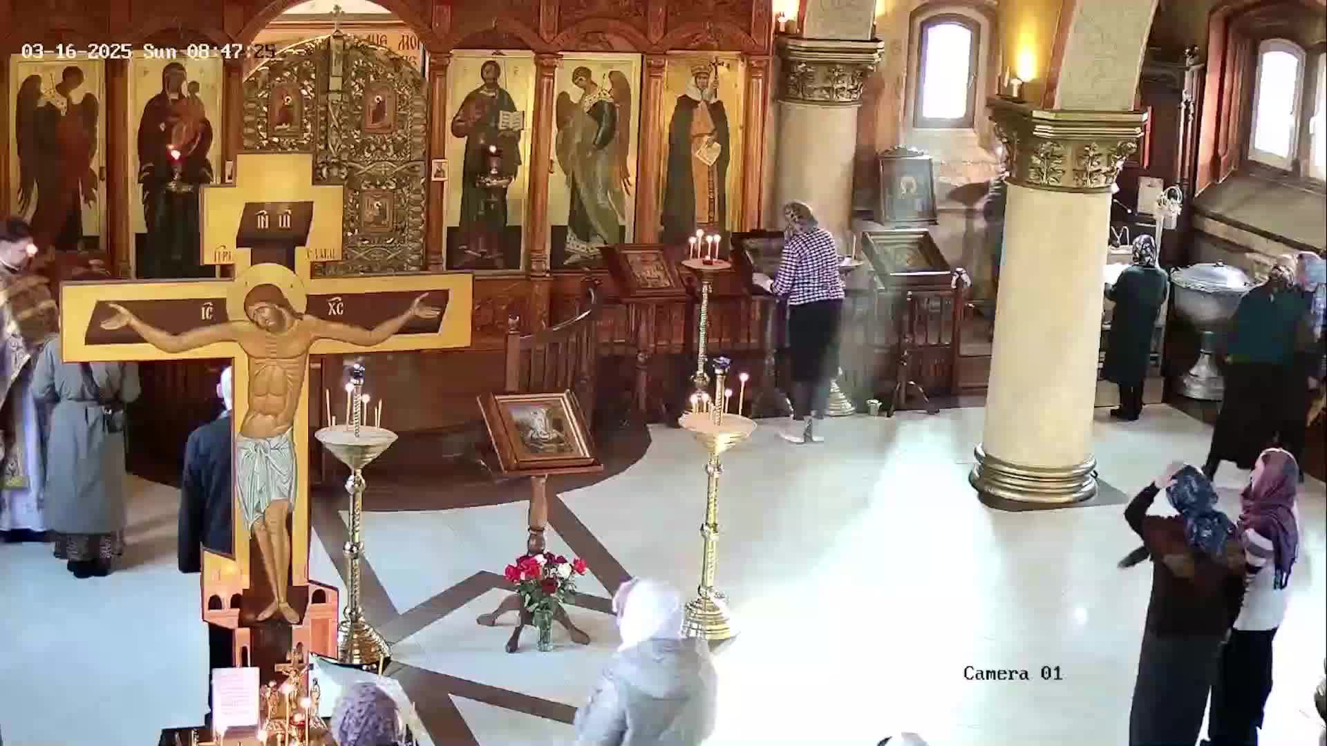 Божественная литургия. 16.03.2025 в 9-00. смотреть онлайн