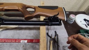 Hatsan mod 65.Газовая пружина 150АТ.