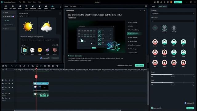 NEW AI FEATURES! - Filmora 13