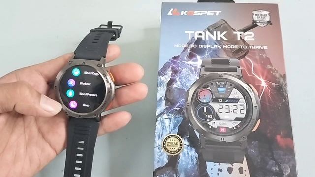 Kospet TANK T2 Smartwatch || Tech Solves Babor || смотреть онлайн