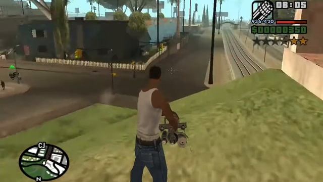Mini Gun Cheat Code In GTA San Andreas(Hidden Secret) смотреть онлайн