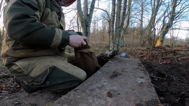 Поиск сигналов на месте немецкой школы!!!Находки,металл,коп фундамента!!!! смотреть онлайн