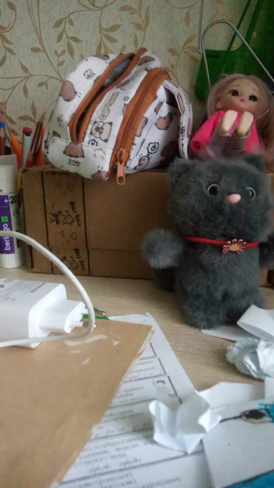 уборка на столе