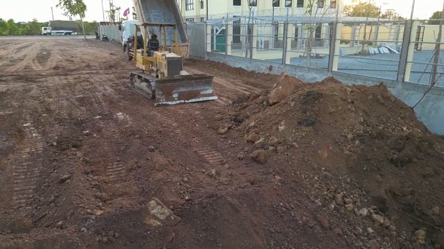 Строительство, засыпка новый участок