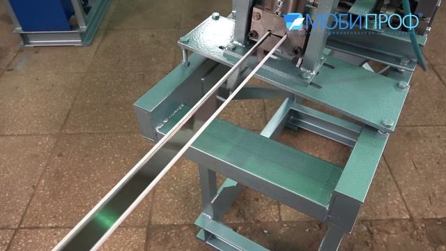 Станок для производства профиля “Декоративная крышка” смотреть онлайн