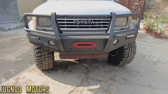 Tyre Rim Kitny Mai Lagway R Bull Bar & Roof Toyota Land Cruiser 4×4