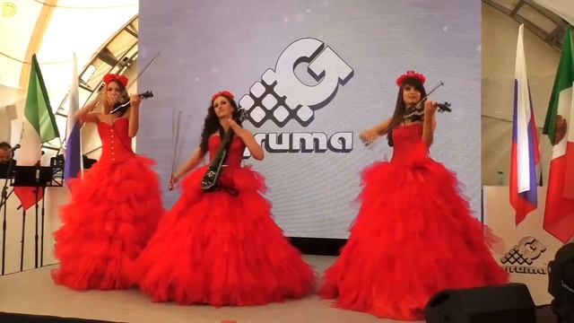 Sway (Dean Martin) - электроскрипки и электровиолончель Violin Group DOLLS (LIVE) смотреть онлайн