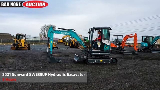 2021 Sunward SWE35UF Hydraulic Excavator смотреть онлайн