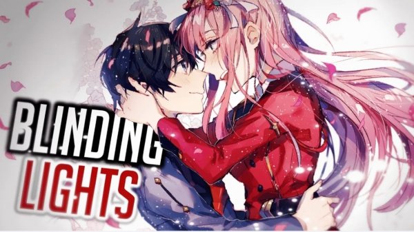 Nightcore - blinding Lights (Lyric/Rock)