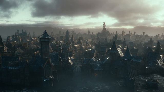 The Hobbit 2013 - Lake Town Scene смотреть онлайн