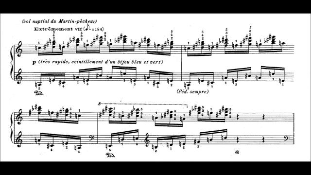 Olivier Messiaen - Catalogue D'oiseaux (Book 5) [With Score]