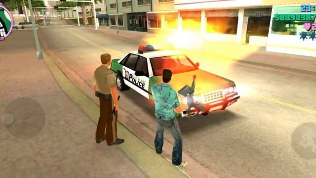 using fire gun in GTA vice city #gta #gaming #gtavicecity смотреть онлайн