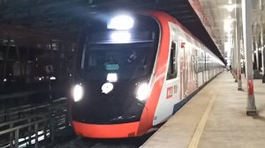 Электрички ночью | Подборка проезд электрички в темное время суток | Москва поезд ночь | РЖД