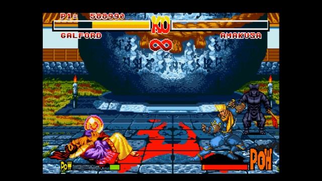 Samurai Shodown [All Endings] (1993) [Sega Mega Drive] | SNK смотреть онлайн