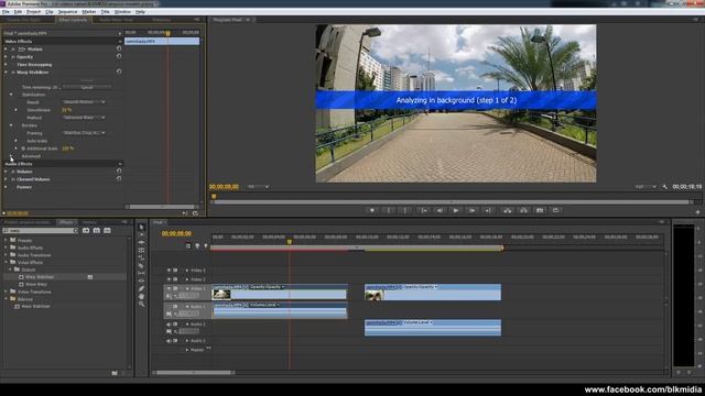 Tutorial - Warp Stabilizer (Adobe Premiere)