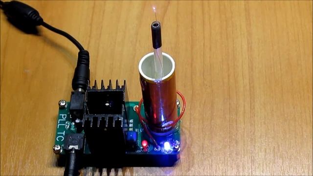 Поющая катушка Тесла - конструктор из Китая смотреть онлайн