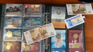 ПОПОЛНЕНИЕ КОЛЛЕКЦИИ 2025 года! Банкноты, монеты и жетоны!