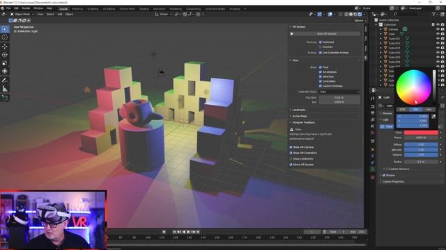 Blender 3.0 Tutorial Funciones Vr Oculus Quest - Avatares Dinamicos 2.0 VrChat - Español смотреть онлайн