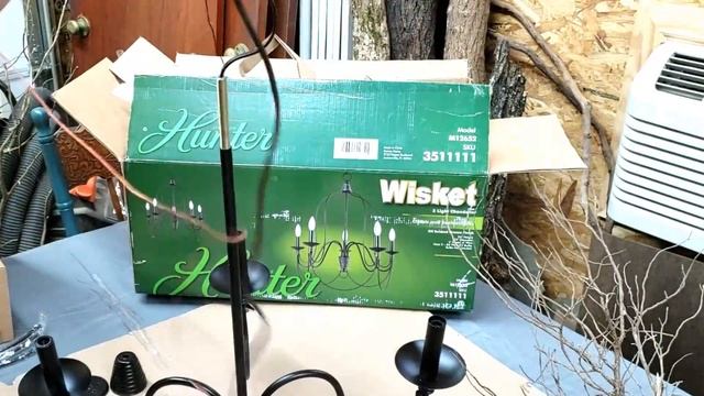 DIY Rustic Branch Chandelier - Interior design Kitchen decor It's Cheap & Easy! смотреть онлайн