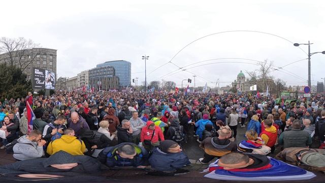 Protesti - Beograd 15.3.2024