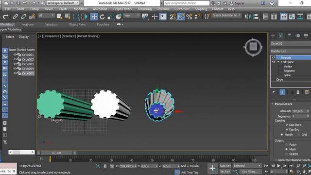 3ds max extrude komutu смотреть онлайн