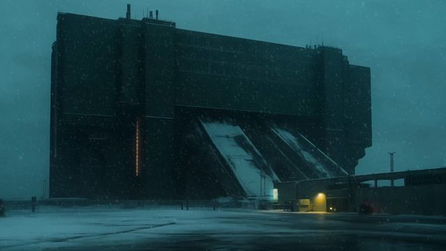 DEPTHS- Blade Runner Ambience - Winter Cyberpunk Ambience for Deep Rest and Focus смотреть онлайн