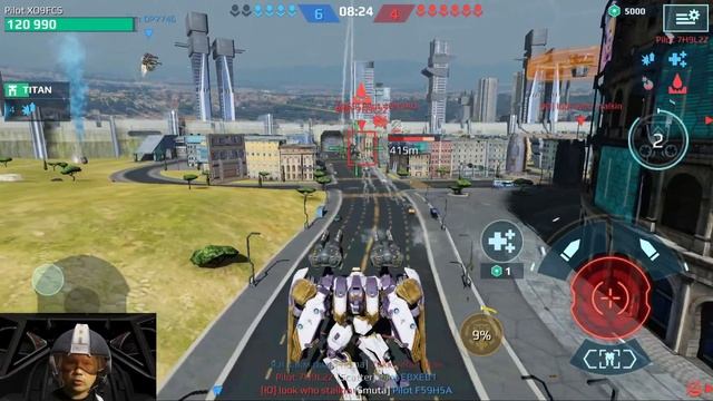 nowy robot - Seraph (War Robots; WR) смотреть онлайн