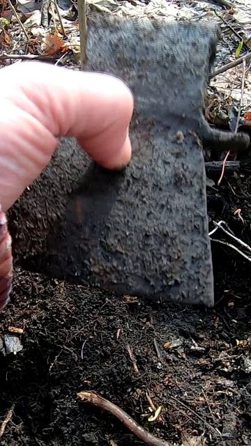 Кованый топорик с клеймом #shorts смотреть онлайн