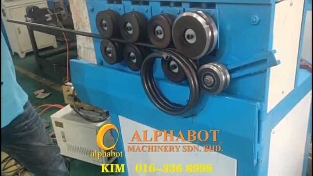 ELECTRIC ROLLING CIRCULAR TUBE CURVED MACHINE (PIPE BENDING MACHINE):电动滚圆管机（盘管机）盘直徑200-900MM смотреть онлайн