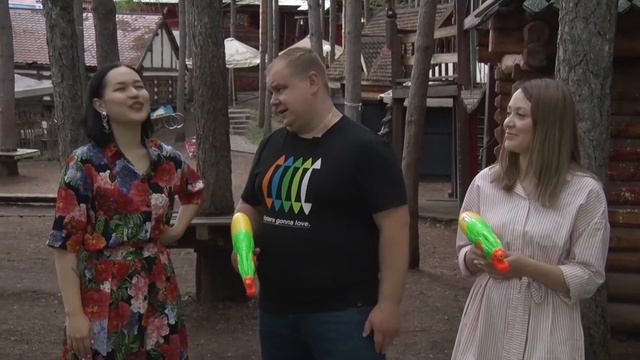 Барбекю со звездой (выпуск 6) Айгиза Галимова, Светална Минякина