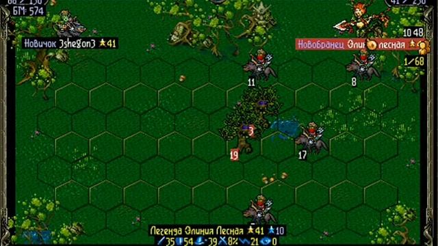 Shegon против Элинии Лесной - #Тёмный #рыцарь и #Орк #Охотник - Age of heroes online смотреть онлайн