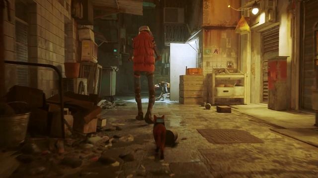 Stray - 4. Трущобы 2. Тупик. Все воспоминания. - Прохождение на 100% + Таймкоды смотреть онлайн