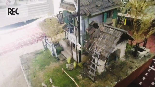 Diorama rumah tua dari bahan bekas skala 1:35 смотреть онлайн