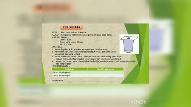 Materi IPA Kelas 8 GAYA BENDA dan HUKUM NEWTON смотреть онлайн